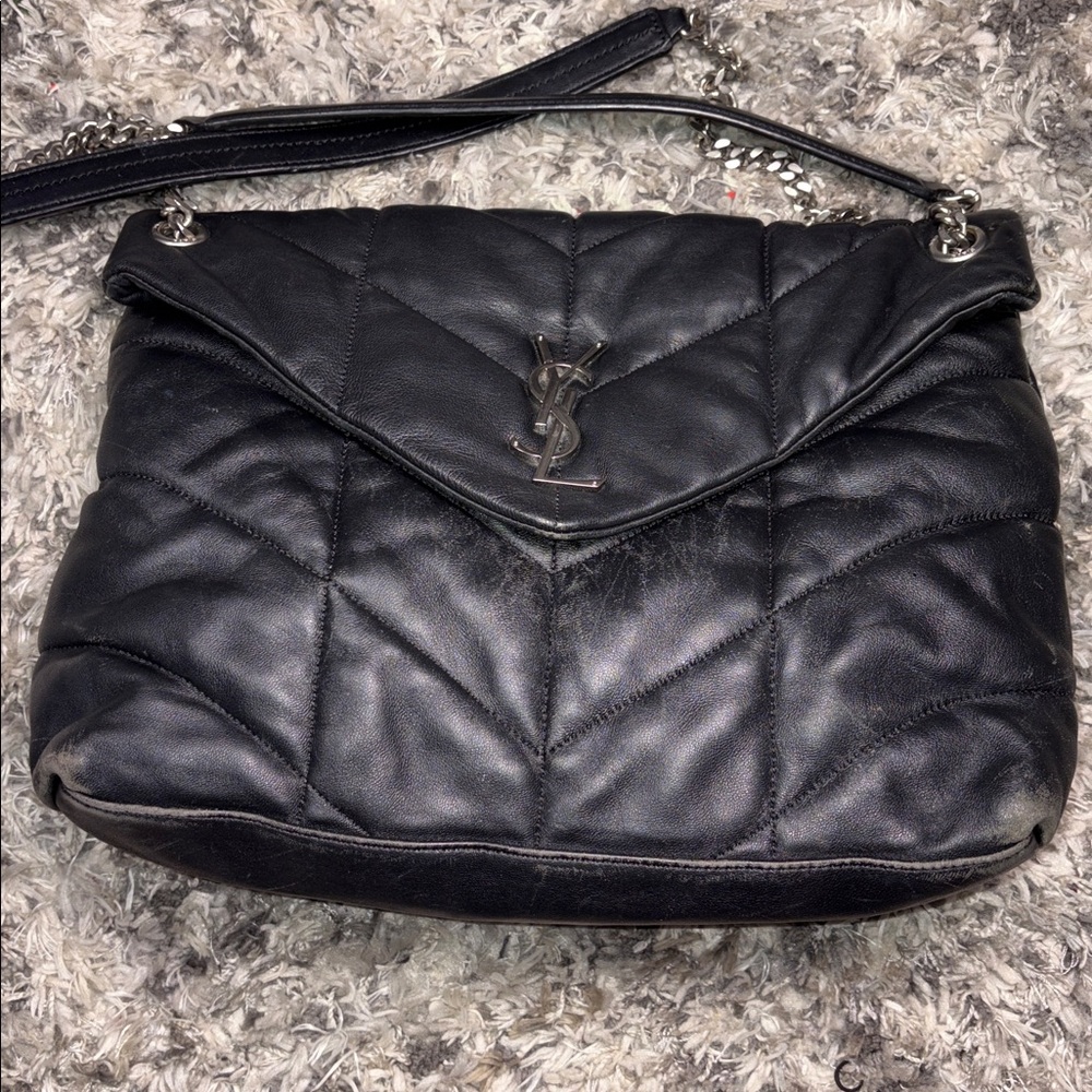 Saint Laurent Puffer Crossbody Bag - Picture 12 of 16